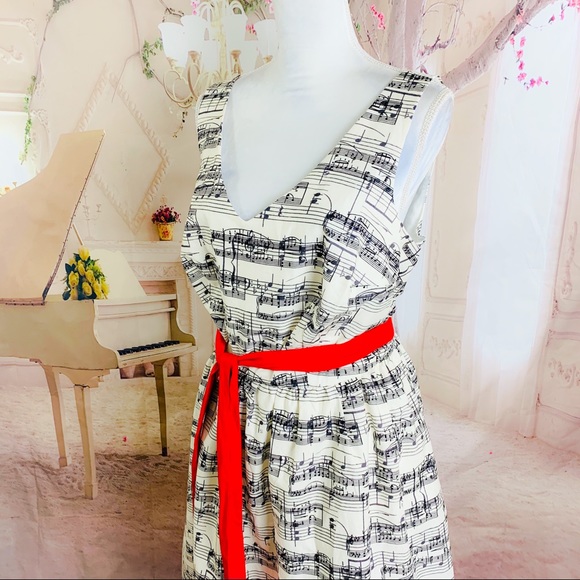 SOLD NEW ModCloth Key Of Chic Flare Dress - Picture 5 of 8